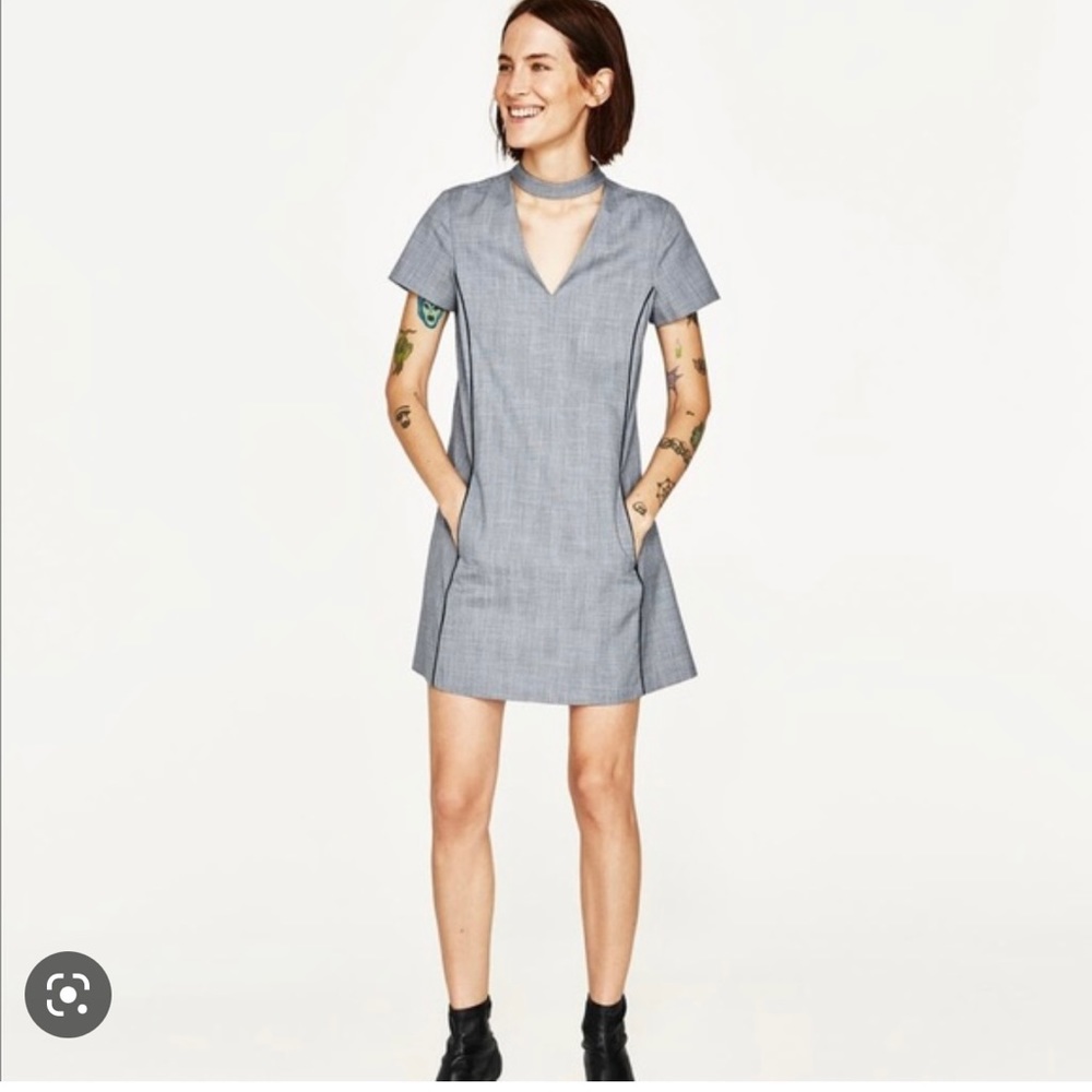 NWT ZARA Short Sleeves Dress